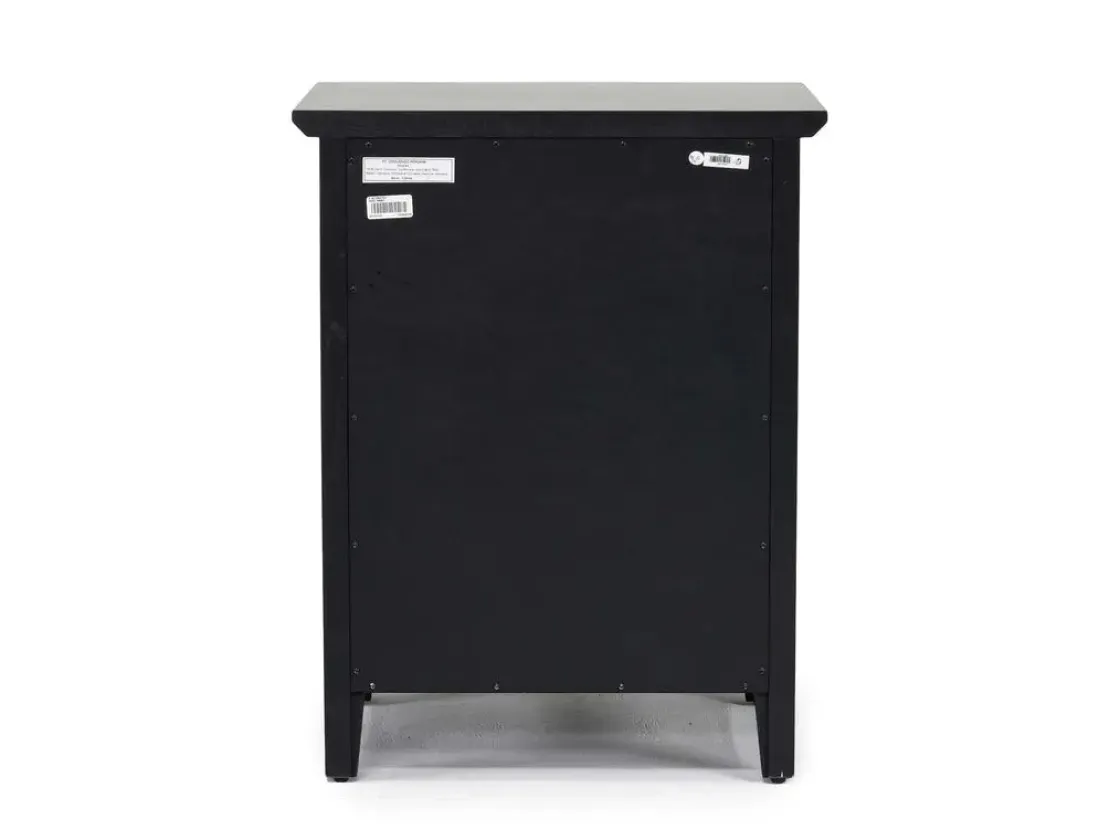 Mor Furniture Grace Nightstand In Raven