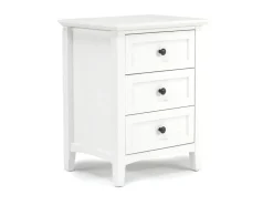 Mor Furniture Grace Panel Bed, Dresser, Mirror & Nightstand In Snowfall, Full