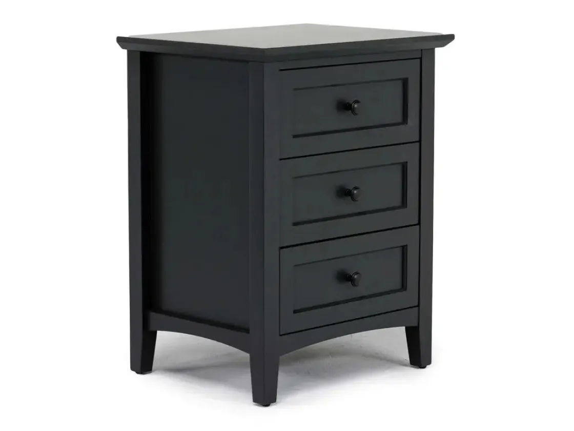 Mor Furniture Grace Panel Bed, Dresser, Mirror & Nightstand In Snowfall, Full