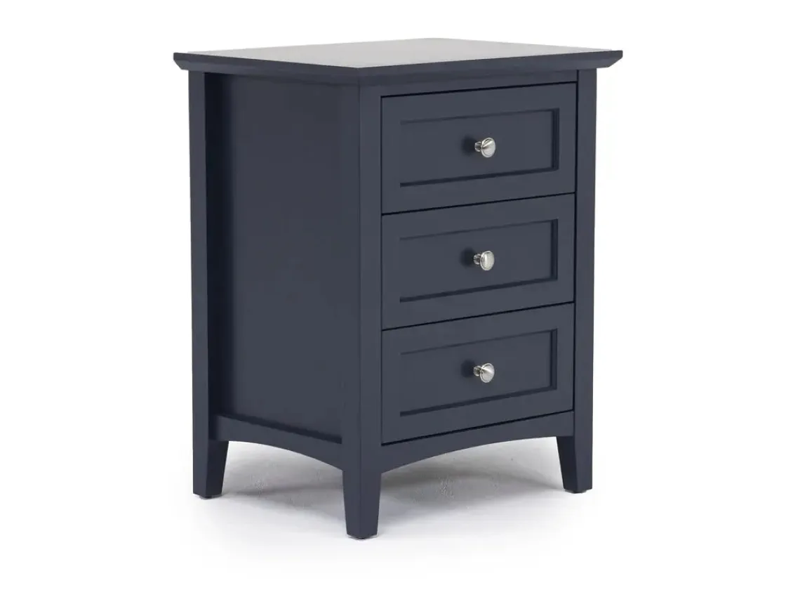 Mor Furniture Grace Panel Bed, Dresser, Mirror & Nightstand In Snowfall, Full