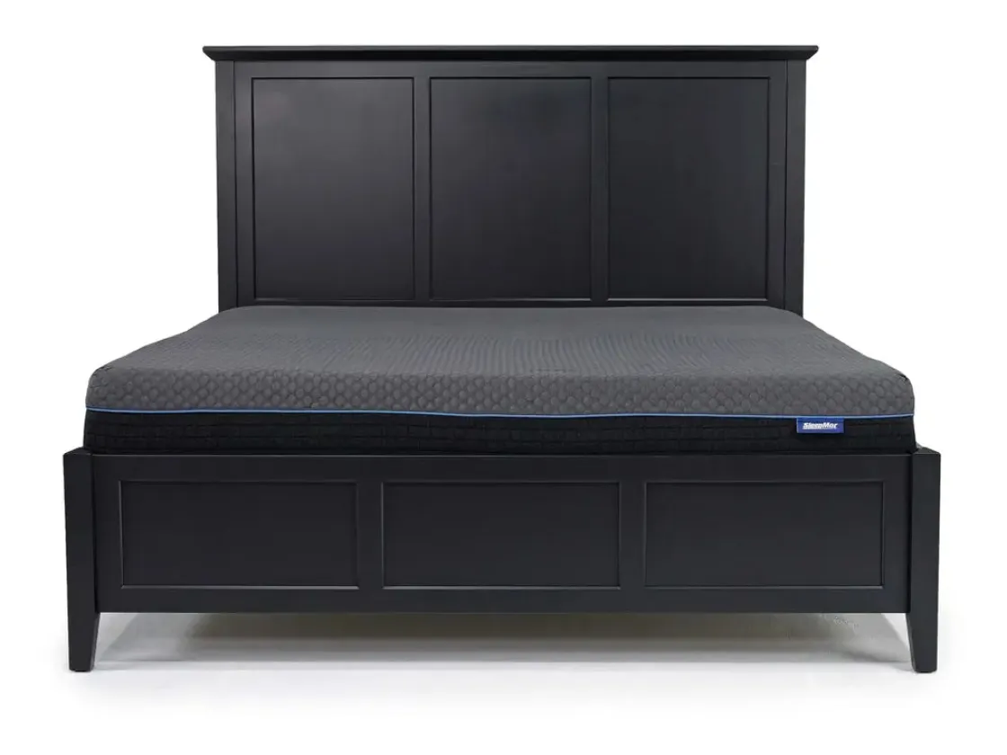 Mor Furniture Grace Panel Bed, Dresser, Mirror & Nightstand In Snowfall, Full