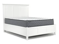 Mor Furniture Grace Panel Bed In Raven, Full