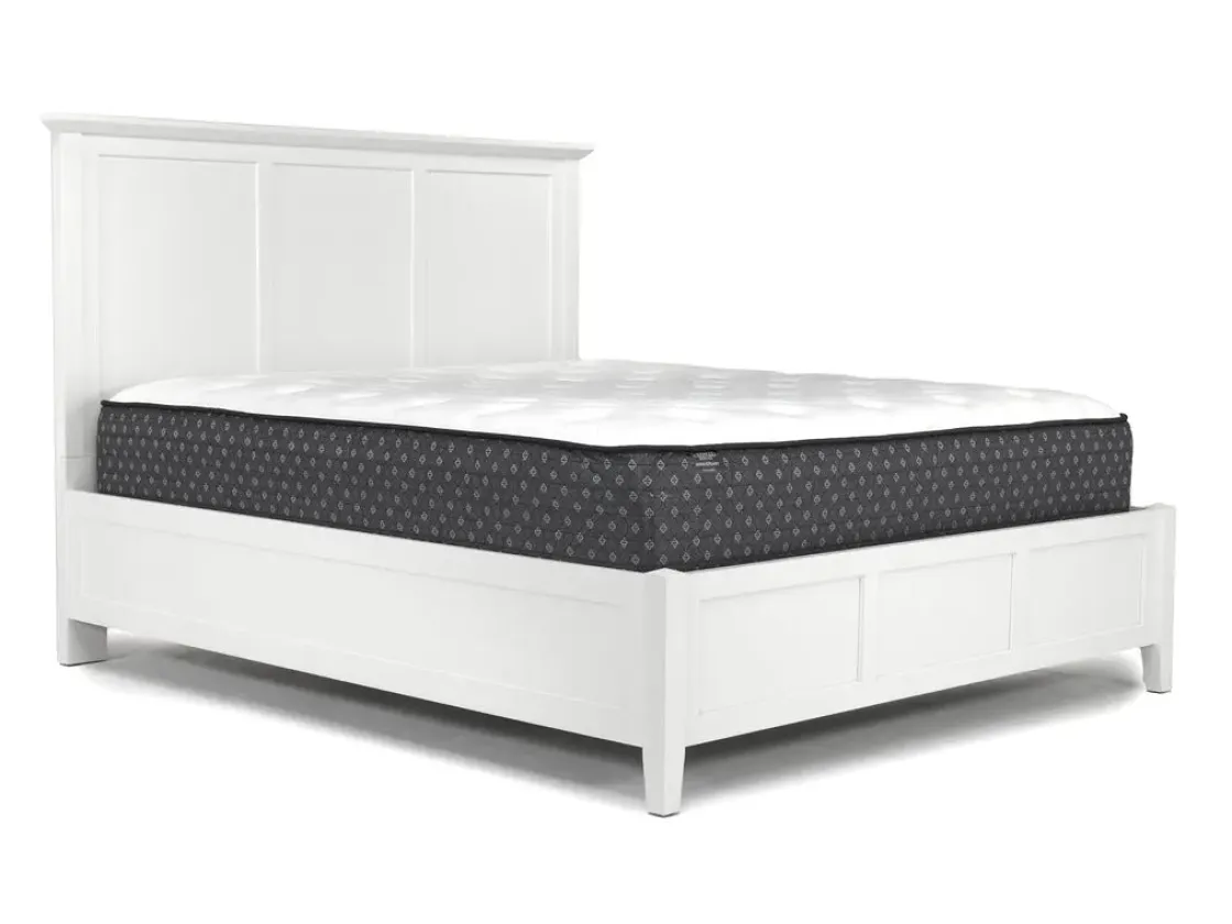 Mor Furniture Grace Panel Bed In Raven, Full