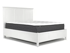 Mor Furniture Grace Panel Bed In Raven, Full