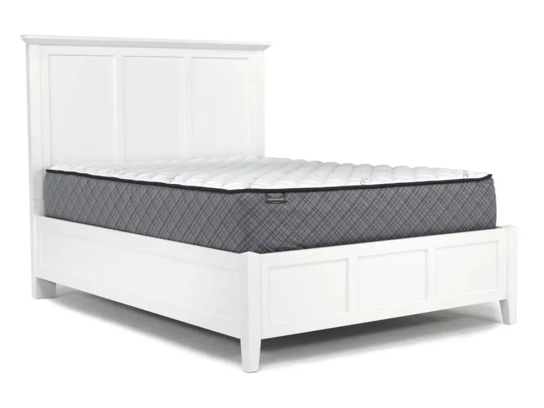 Mor Furniture Grace Panel Bed In Raven, Full