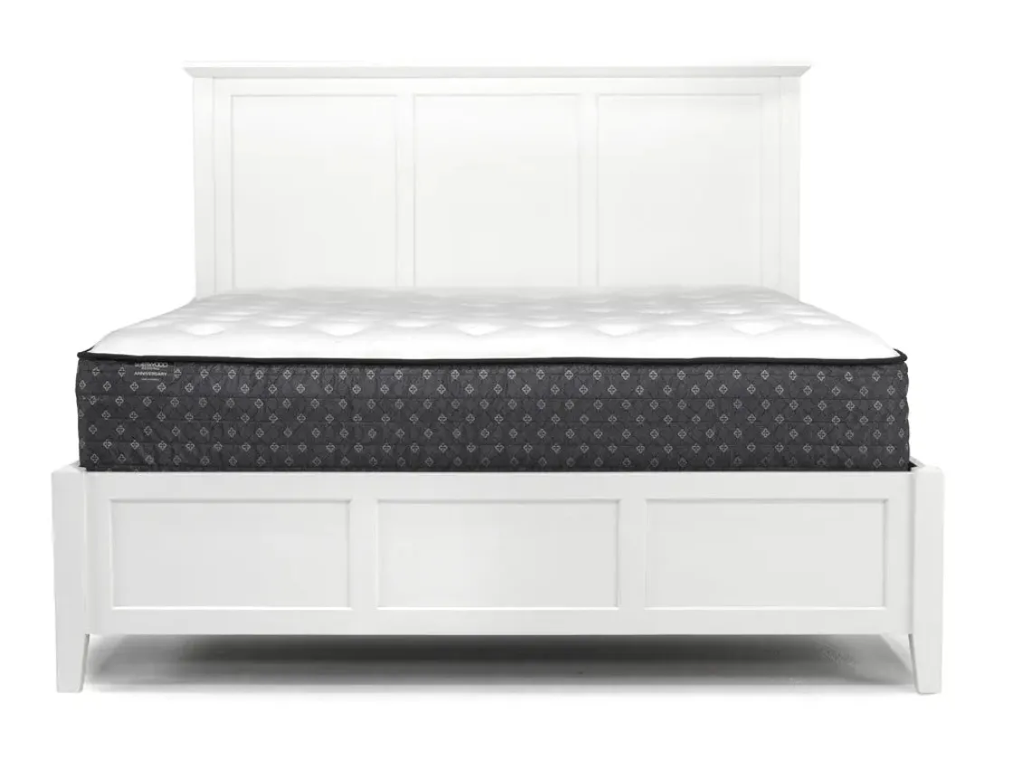 Mor Furniture Grace Panel Bed In Raven, Full
