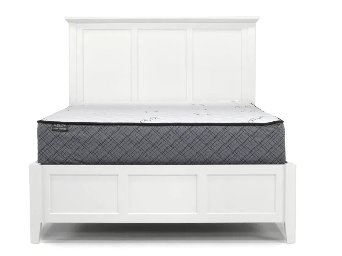 Mor Furniture Grace Panel Bed In Raven, Full