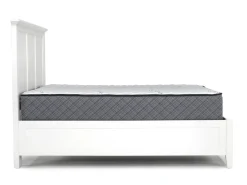 Mor Furniture Grace Panel Bed In Raven, Full