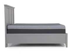Mor Furniture Grace Panel Bed In Raven, Full