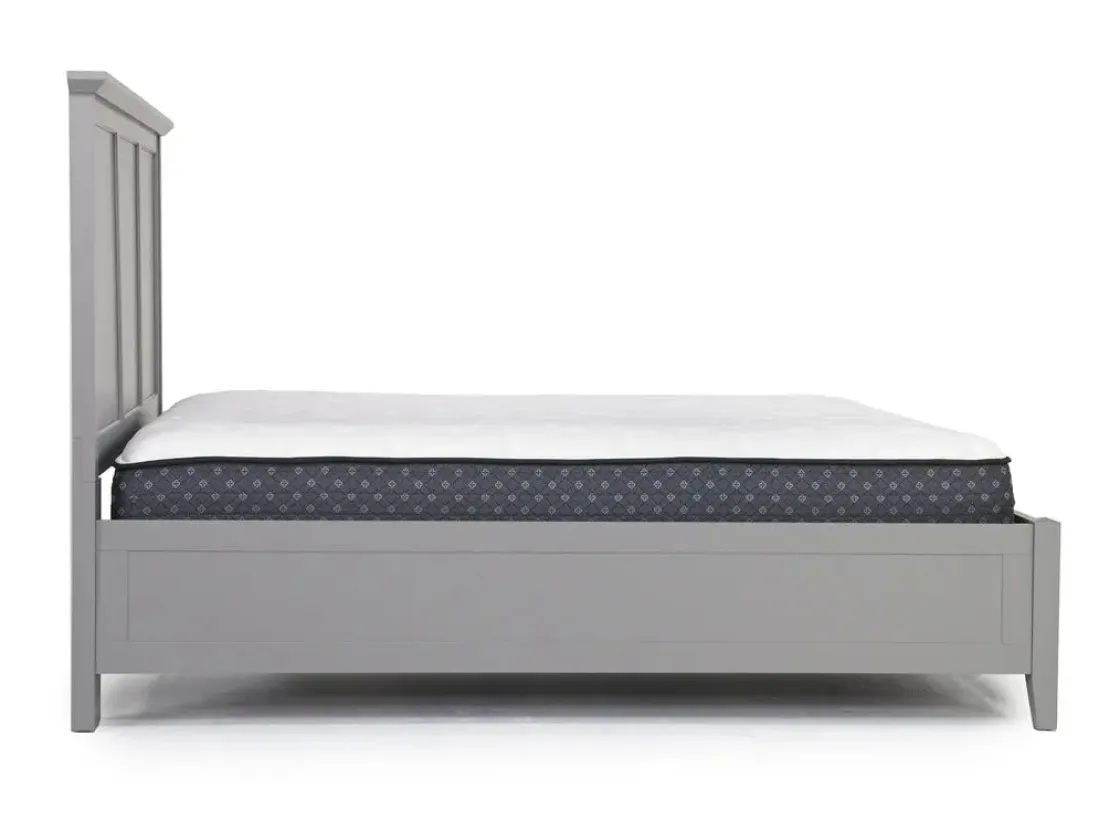Mor Furniture Grace Panel Bed In Raven, Full