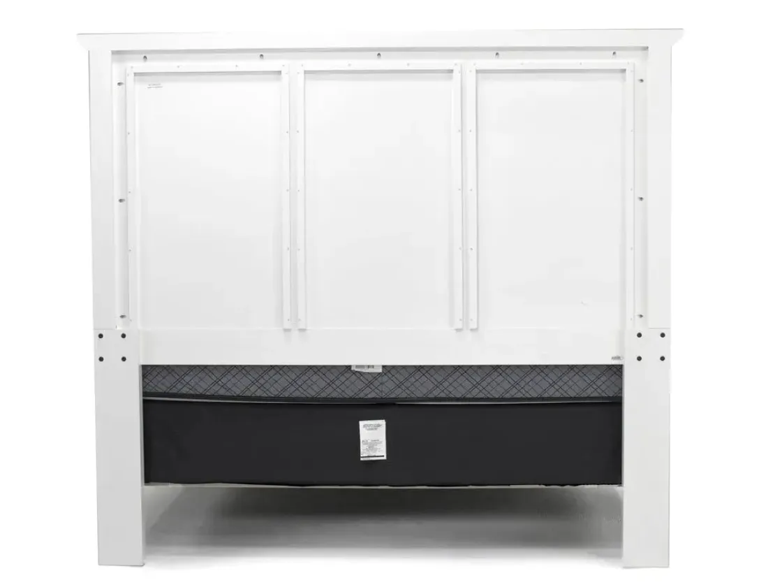Mor Furniture Grace Panel Bed In Raven, Full