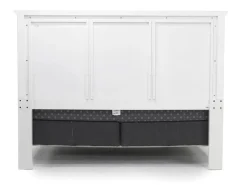 Mor Furniture Grace Panel Bed In Raven, Full
