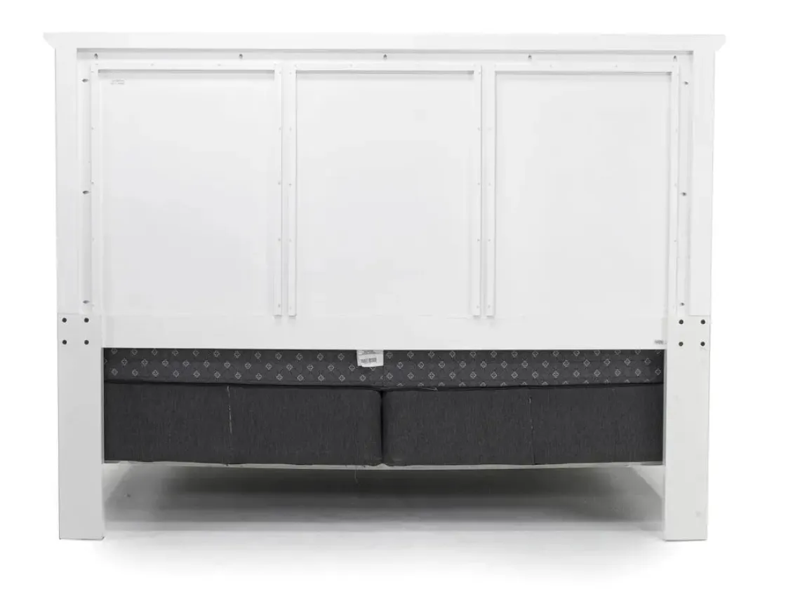 Mor Furniture Grace Panel Bed In Raven, Full
