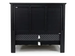 Mor Furniture Grace Panel Bed In Raven, Full