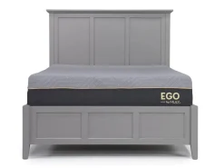 Mor Furniture Grace Panel Bed In Raven, Full