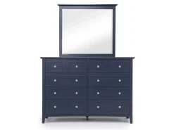 Mor Furniture Grace Storage Bed, Dresser, Mirror & Nightstand In Snowfall, Full