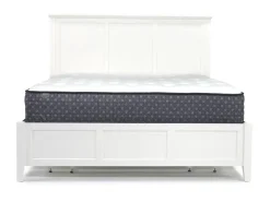 Mor Furniture Grace Storage Bed, Dresser, Mirror & Nightstand In Snowfall, Full