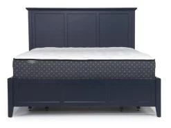 Mor Furniture Grace Storage Bed, Dresser, Mirror & Nightstand In Snowfall, Full