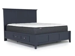 Mor Furniture Grace Storage Bed, Dresser, Mirror & Nightstand In Snowfall, Full