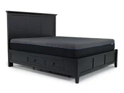 Mor Furniture Grace Storage Bed, Dresser, Mirror & Nightstand In Snowfall, Full