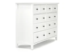 Mor Furniture Grace Storage Bed, Dresser, Mirror & Nightstand In Snowfall, Full