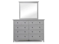 Mor Furniture Grace Storage Bed, Dresser, Mirror & Nightstand In Snowfall, Full