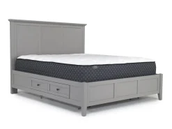 Mor Furniture Grace Storage Bed In Raven, Full