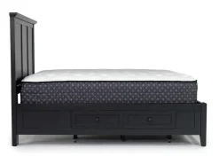 Mor Furniture Grace Storage Bed In Raven, Full