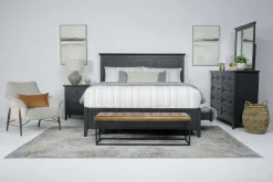Mor Furniture Grace Storage Bed In Raven, Full
