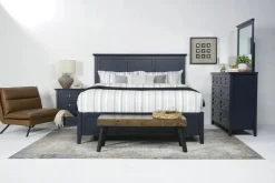 Mor Furniture Grace Storage Bed In Raven, Full