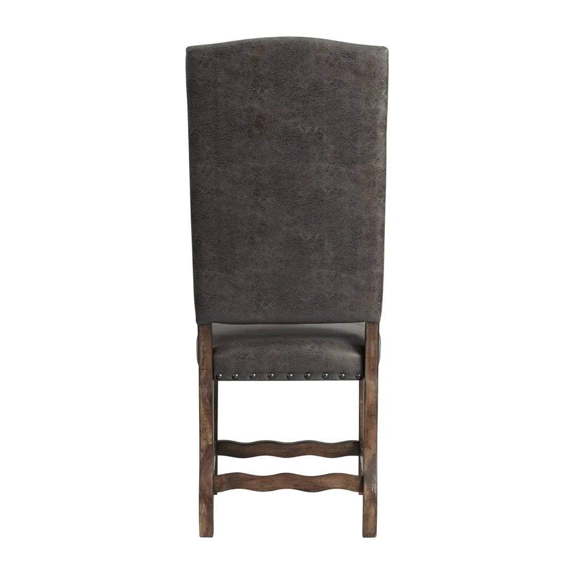 Mor Furniture Gramercy Tufted Tall Back Side Chair In Walnut, Set Of 2