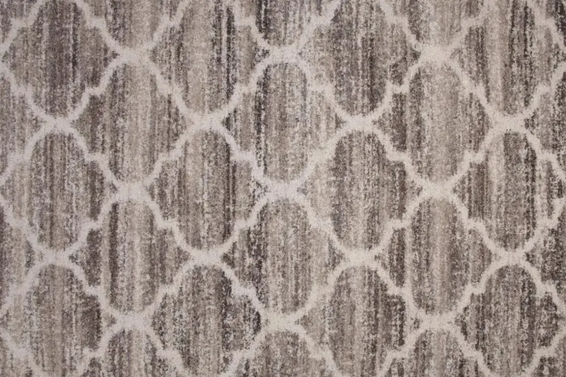 Mor Furniture Granada Mesa Rug In Ivory/Beige/Brown, 5’ X 8’