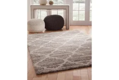 Mor Furniture Granada Mesa Rug In Ivory/Beige/Brown, 5’ X 8’