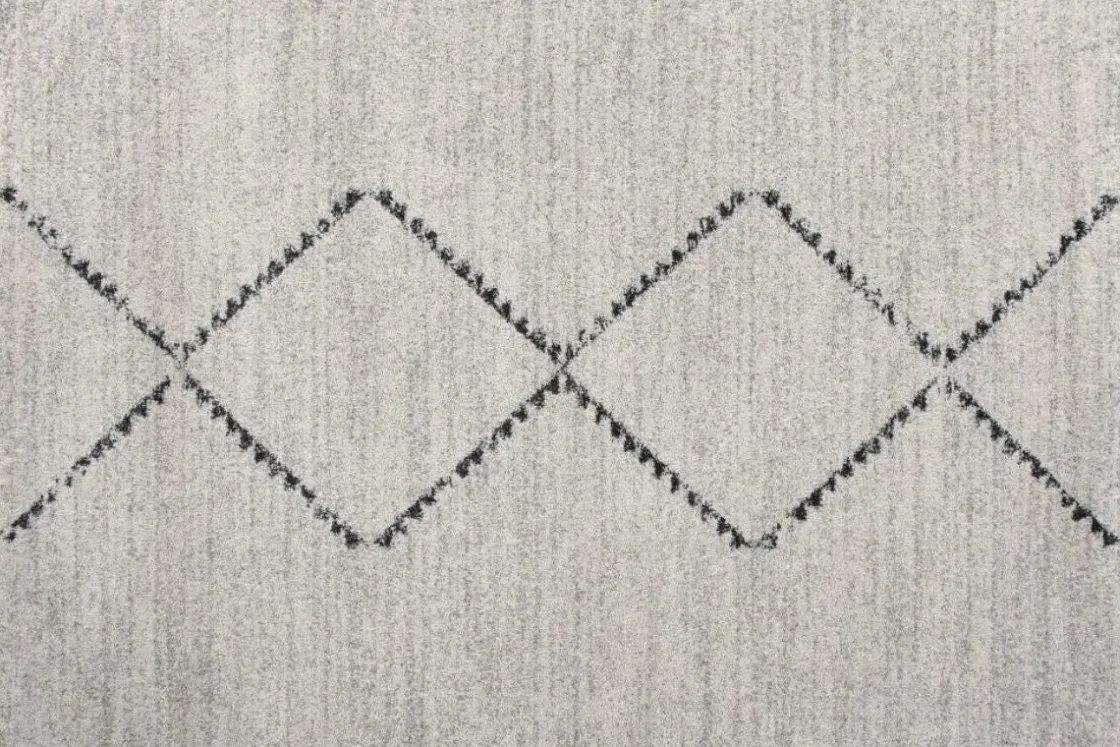 Mor Furniture Granada Oro Rug In Diamond Ivory, 5’ X 8’