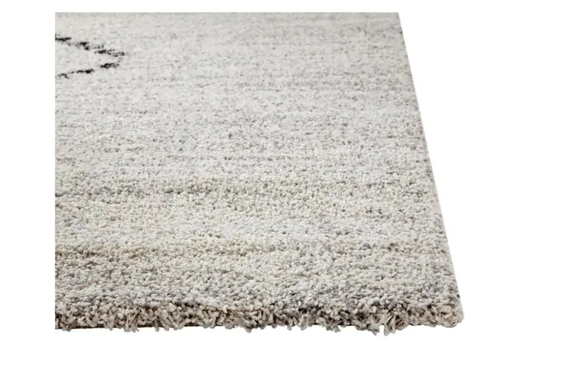 Mor Furniture Granada Oro Rug In Diamond Ivory, 5’ X 8’