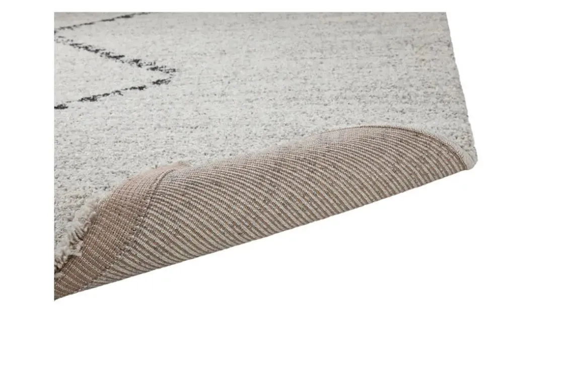 Mor Furniture Granada Oro Rug In Diamond Ivory, 5’ X 8’