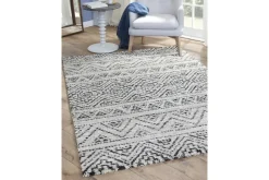 Mor Furniture Granada Sierra Rug In Boho Ivory, 5’ X 8’