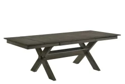 Mor Furniture Gulliver Dining Table, 4 Chairs & Bench In Rustic Brown