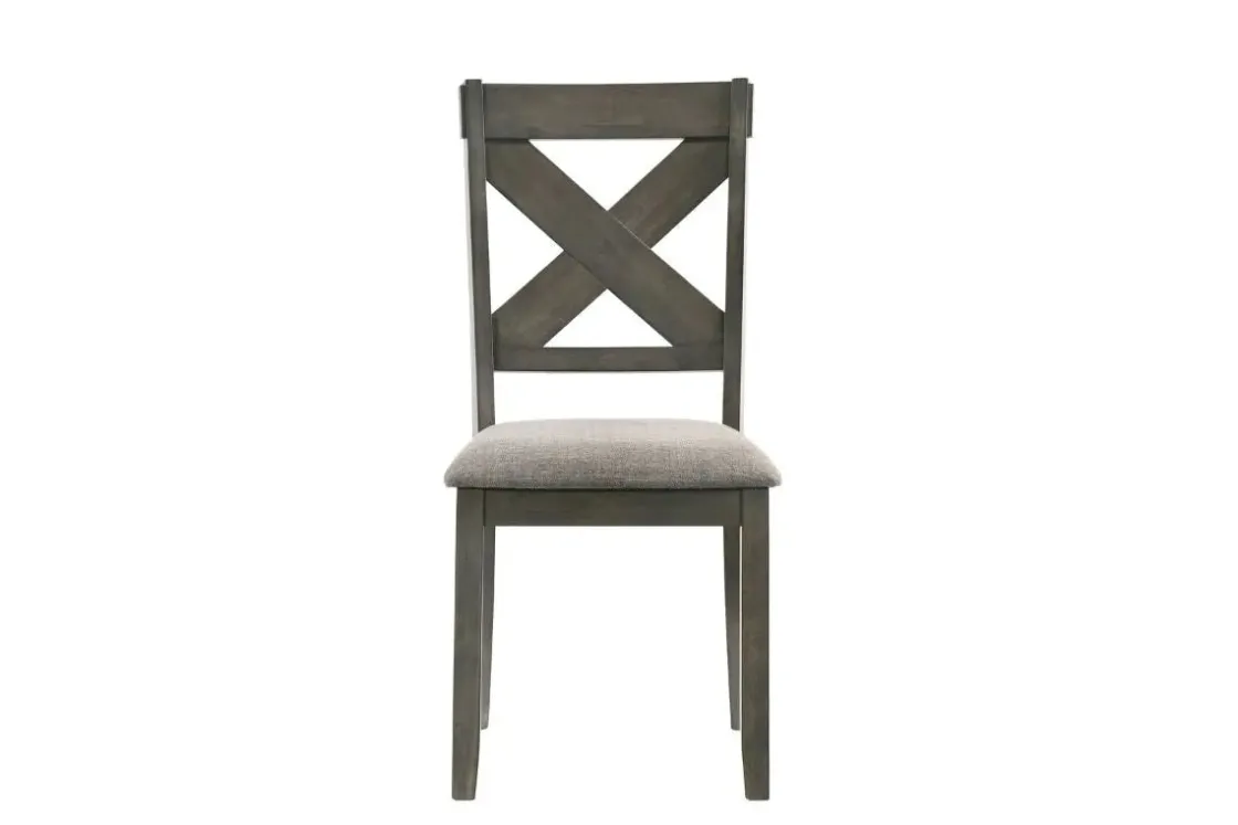 Mor Furniture Gulliver Side Chair In Rustic Brown, Set Of 2