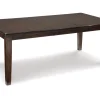 Mor Furniture Haddigan Extendable Dining Table, 4 Chairs & Bench In Dark Brown