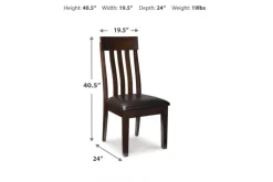Mor Furniture Haddigan Extendable Dining Table & 8 Chairs In Dark Brown
