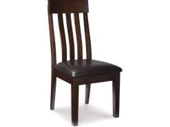 Mor Furniture Haddigan Side Chair In Dark Brown, Set Of 2