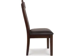 Mor Furniture Haddigan Side Chair In Dark Brown, Set Of 2