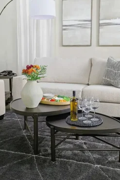Mor Furniture Hadleigh Nesting Coffee Tables In Coffee Bean, Set Of 2
