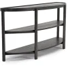Mor Furniture Hadleigh Sofa Table In Coffee Bean