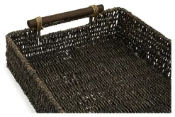 Mor Furniture Halima Tray In Chocolate, Set Of 2
