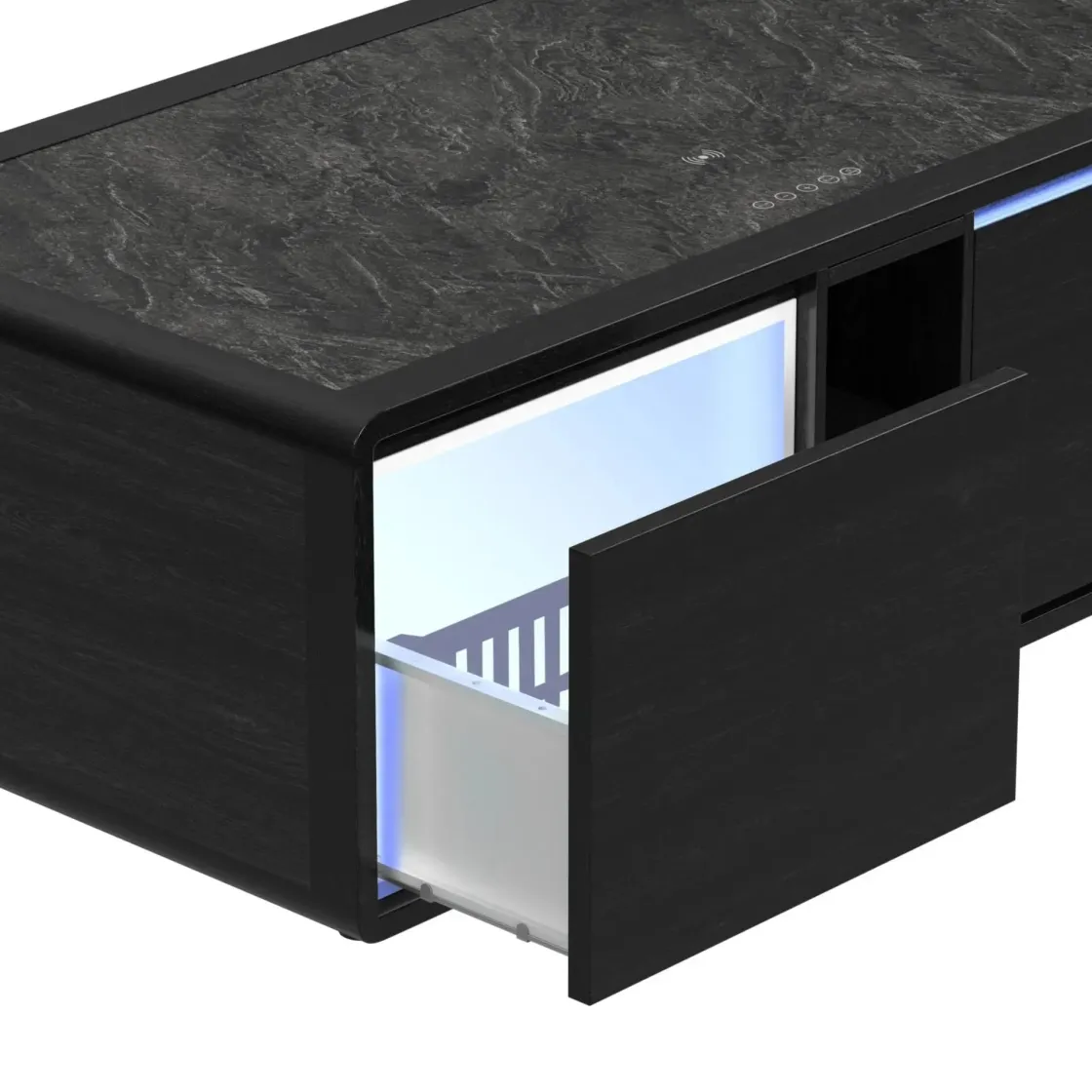 Mor Furniture Halo Coffee Table In Black