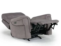 Mor Furniture Hamilton 3 Power Recliner In Arula Elephant