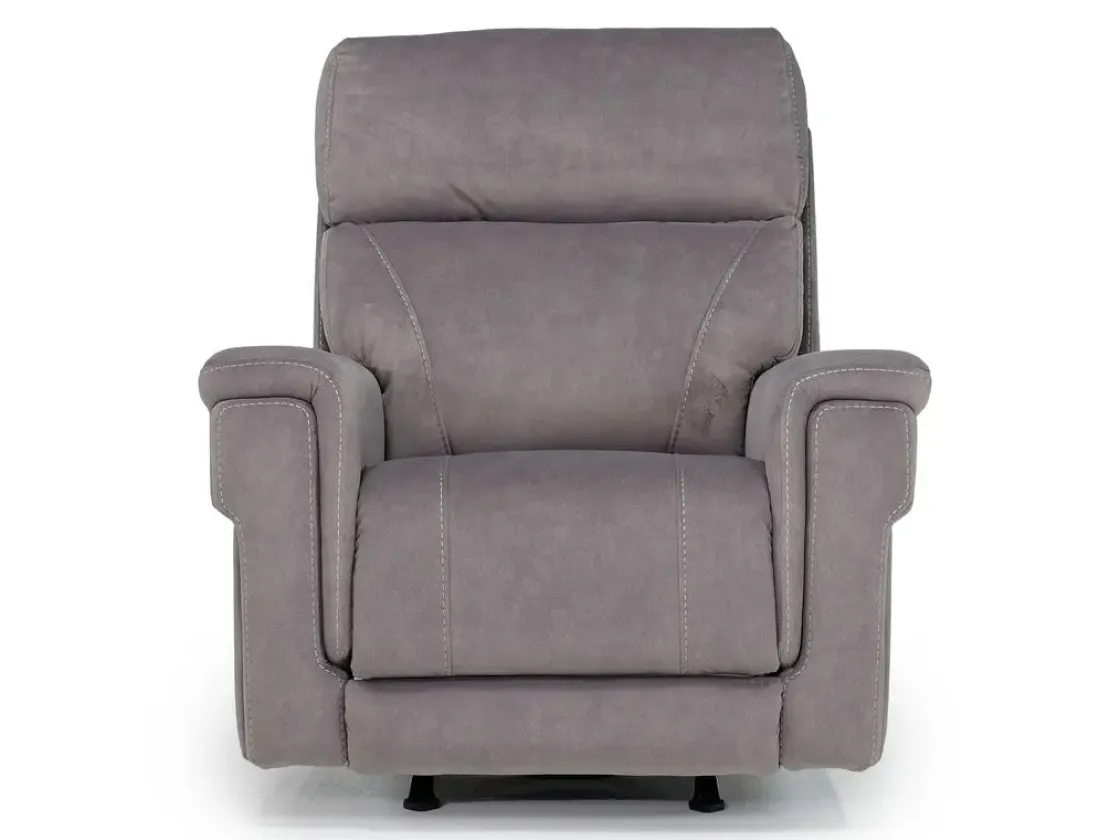 Mor Furniture Hamilton 3 Power Recliner In Arula Elephant