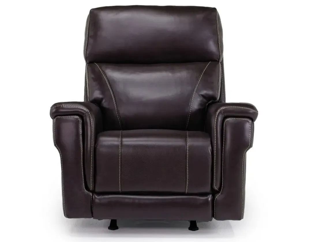 Mor Furniture Hamilton 3 Power Recliner In Arula Elephant